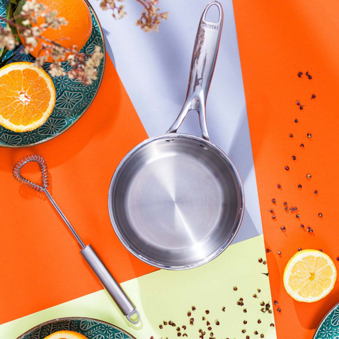 Pentola A Vapore 2/3 Livelli In Acciaio Inox - Per Induzione, Con Manico SR, 26 Cm, Ideale Per Cottura A Vapore E Zuppe
