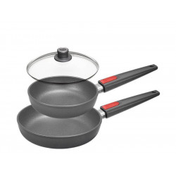 Pack 2 Sartenes Titanio Woll + Regalo Tapa Cristal