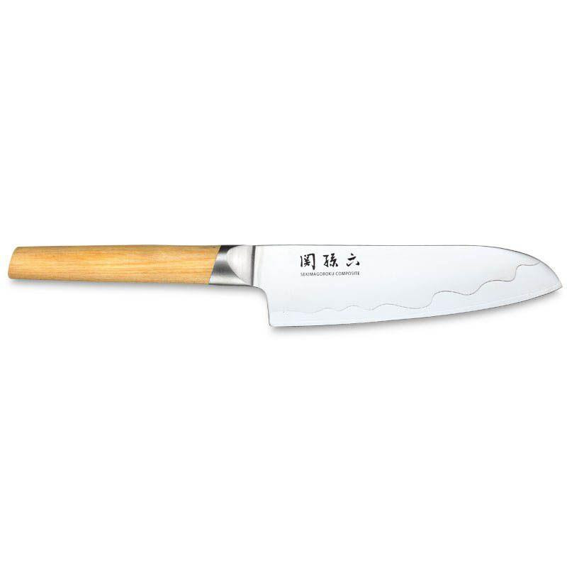 Cuchillo Santoku Kai Seki Magoroku Composite de 16,5 cm Cuchillo Santoku Kai Seki Magoroku Composite de 16,5 cm