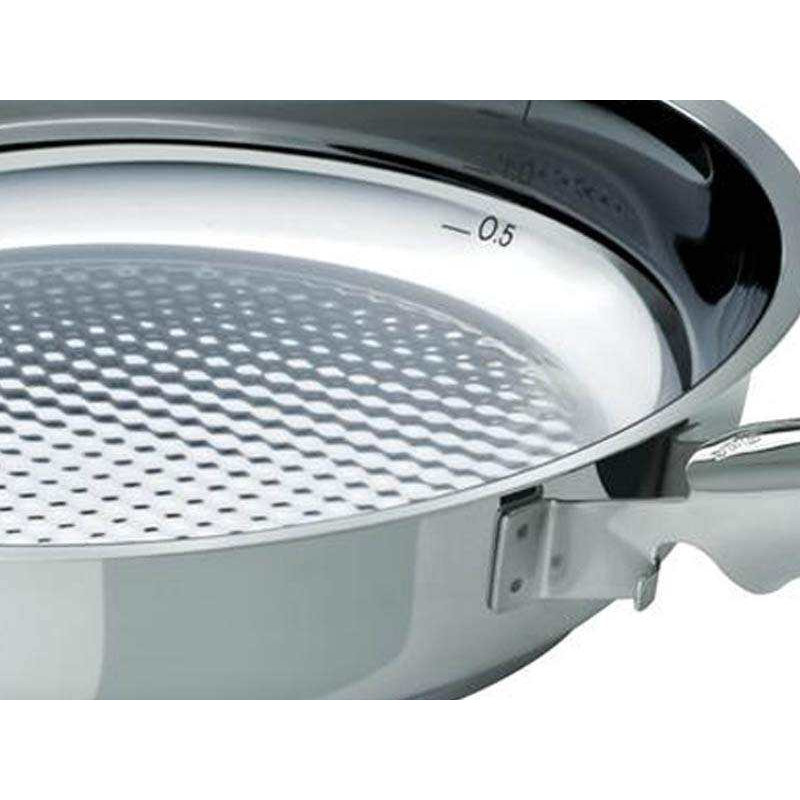 Sartenes Fissler de acero inoxidable 18/10 modelo Crispy Steelux