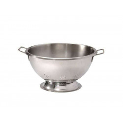 Colador compacto con pie de acero inoxidable De Buyer