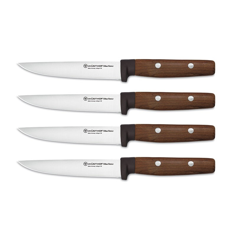 Set de 4 cuchillos steak Urban farmer de Wüsthof Set de 4 cuchillos steak Urban farmer de Wüsthof