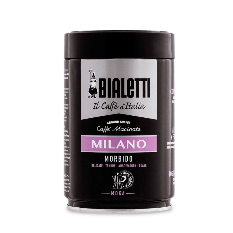 Lata de café Bialetti sabores da Itália Lata de café Bialetti sabores da Itália