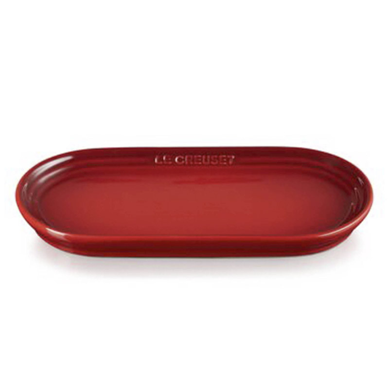 Bandeja oval Le Creuset Zen Kitchen color cereza Bandeja oval Le Creuset Zen Kitchen color cereza