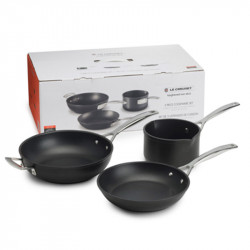 Le Creuset TNS Pro anti-aanbak aluminium set van 3
