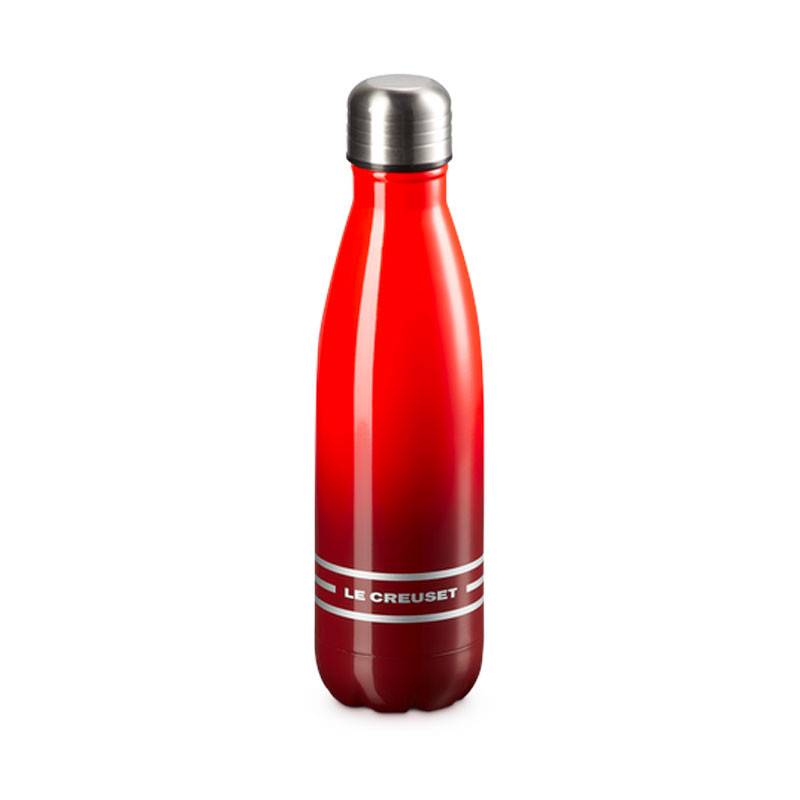 Bottiglia Le Creuset in acciaio inox color ciliegia